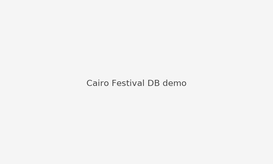 Cairo festival DB